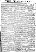 Missionary (Mount Zion, Ga.), 1825 February 14