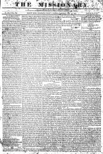 Missionary (Mount Zion, Ga.), 1825 May 23