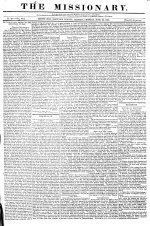 Missionary (Mount Zion, Ga.), 1825 June 20