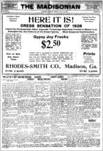 The Madisonian, 1928 July 13
