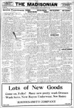 The Madisonian, 1929 March 15