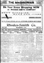 The Madisonian, 1929 December 6
