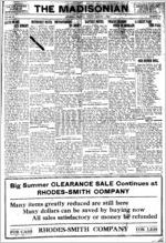 The Madisonian, 1930 August 1
