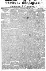 Georgia reporter and Christian gazette, 1826 May 1