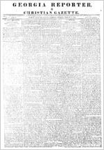 Georgia reporter and Christian gazette, 1826 August 14