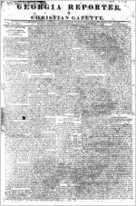 Georgia reporter and Christian gazette, 1826 September 11