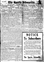 Sparta Ishmaelite, 1916 January 7