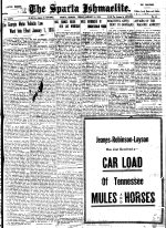Sparta Ishmaelite, 1916 January 14