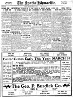 Sparta Ishmaelite, 1918 March 22