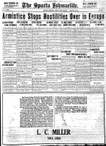 Sparta Ishmaelite, 1918 November 15