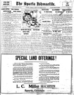 Sparta Ishmaelite, 1921 September 16
