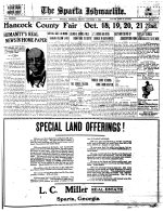 Sparta Ishmaelite, 1921 October 7