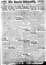 Sparta Ishmaelite, 1926 January 8