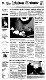 Walton tribune, 2001 September 23